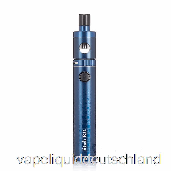 Smok Stick R22 40W Starterkit Mattblaue Vape-Flüssigkeit